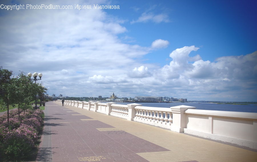Boardwalk, Deck, Path, Sidewalk, Walkway, Hotel, Resort