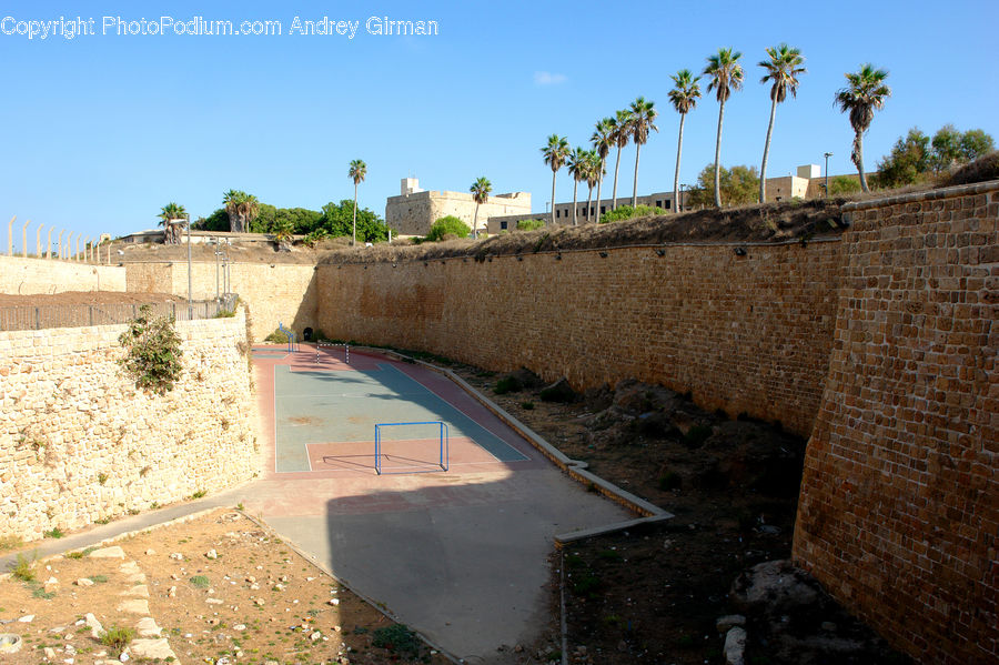 Castle, Fort, Ditch, Moat