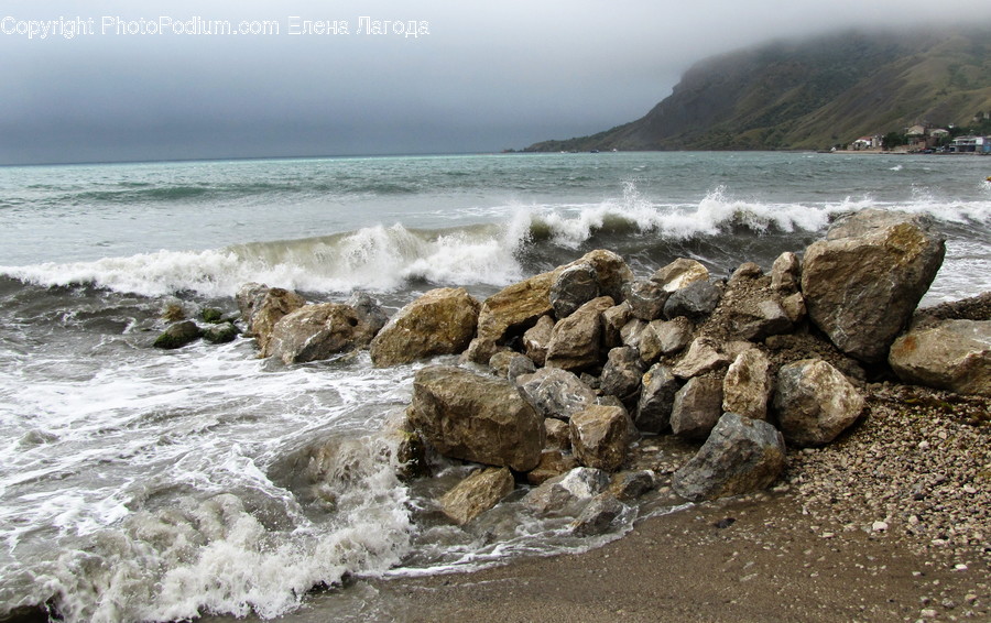 Coast, Outdoors, Sea, Water, Rock