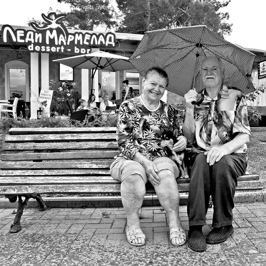 People, Person, Human, Bench, Umbrella