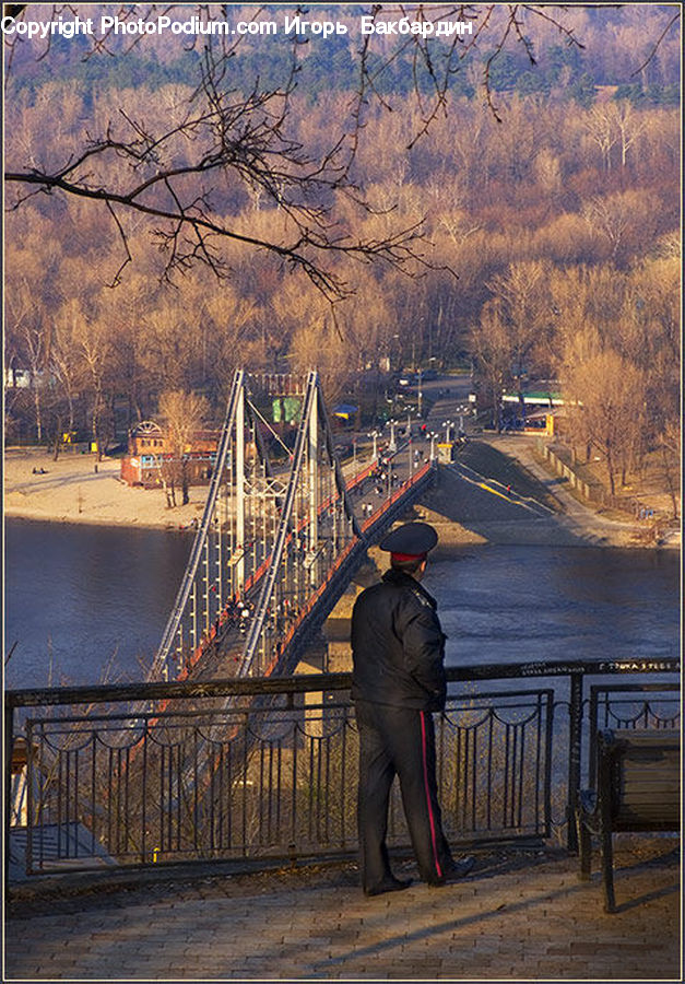 People, Person, Human, Bridge, Arch, Gate, Clothing