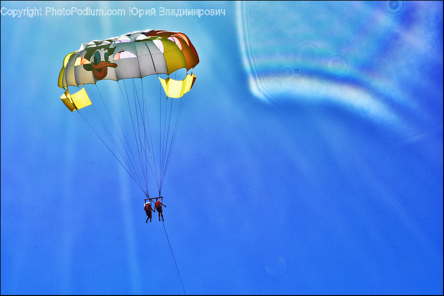 Adventure, Flight, Gliding, Parachute, Hot Air Balloon