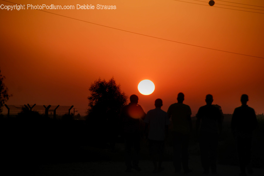 People, Person, Human, Silhouette, Astronomy