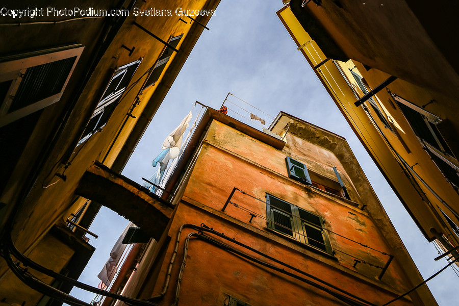 Balcony, Building, Housing, Dock, Landing