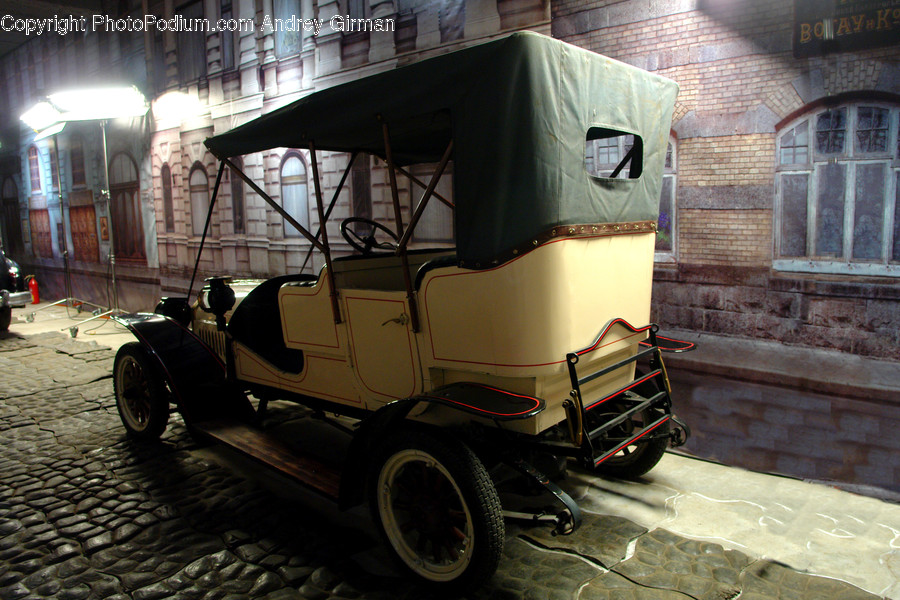 Brick, Antique Car, Car, Model T, Vehicle