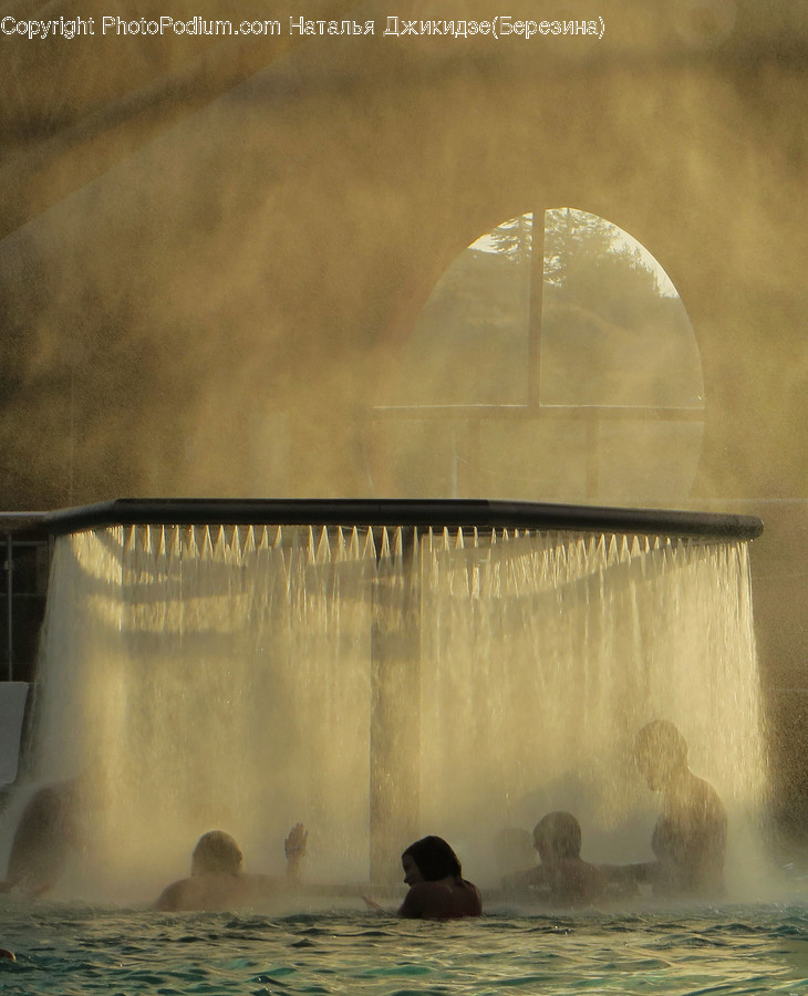 Fountain, Water, Leisure Activities