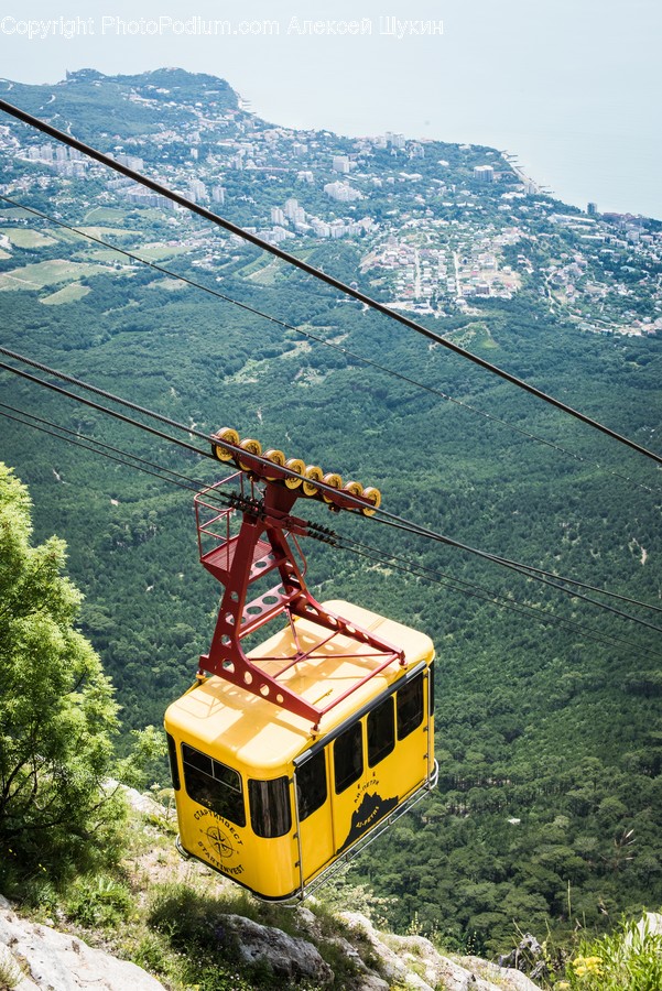 Cable Car, Trolley, Vehicle, Streetcar