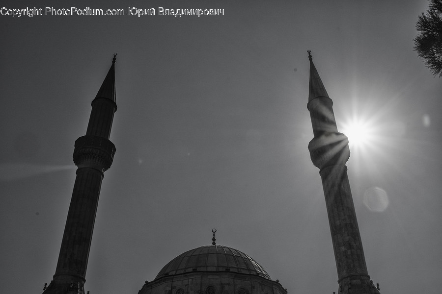 Architecture, Tower, Dome, Mosque, Worship
