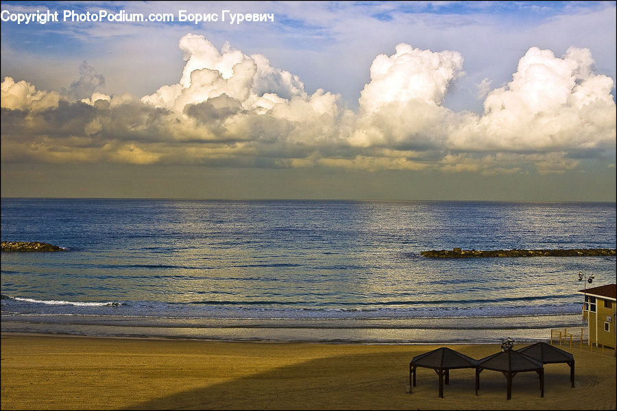 Beach, Coast, Outdoors, Sea, Water, Azure Sky, Cloud