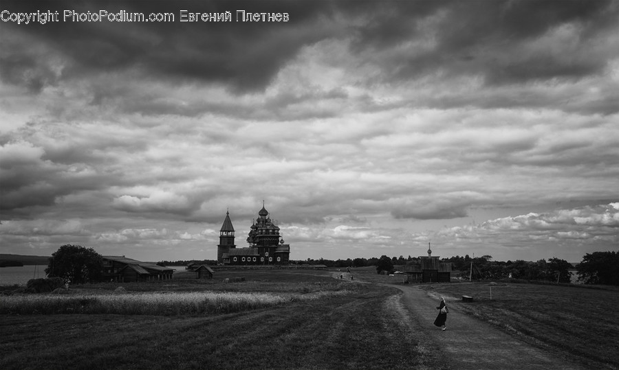 Nature, Storm, Weather, Architecture, Building