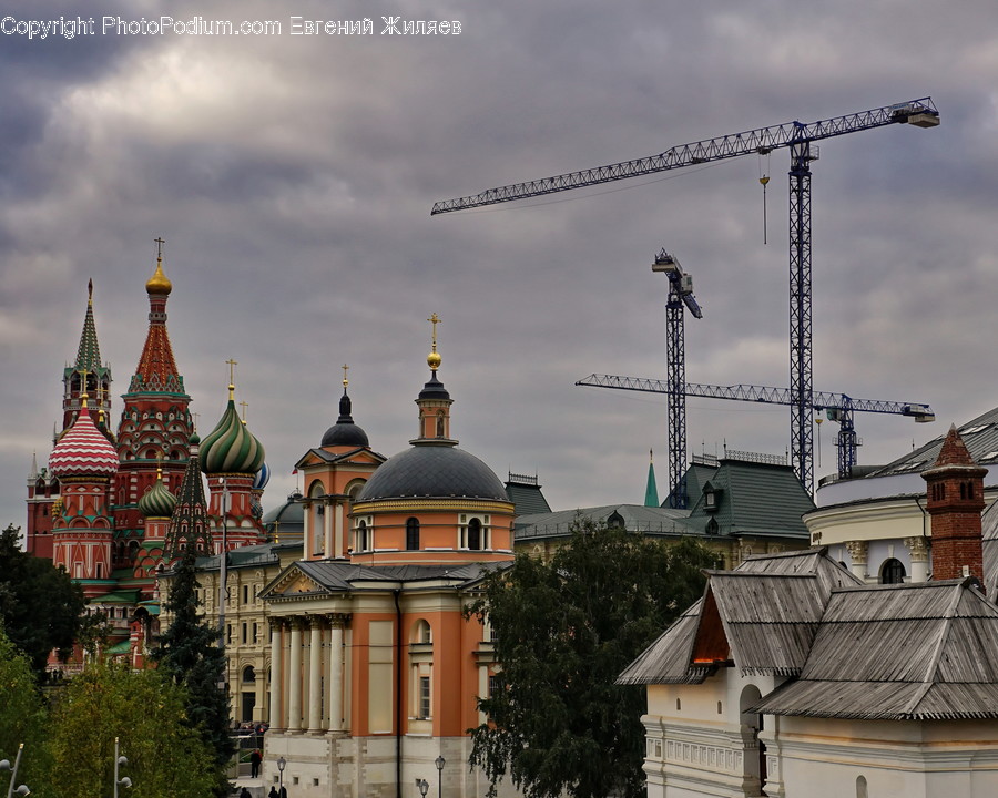 Architecture, Building, Housing, Monastery, Dome