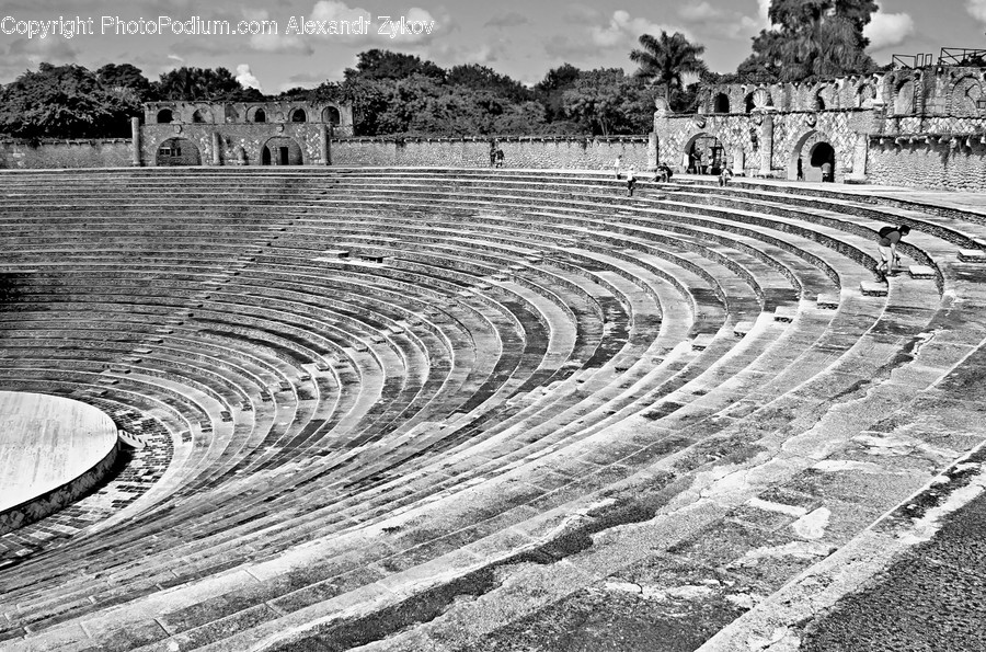 Amphitheater, Amphitheatre, Architecture, Arena, Building