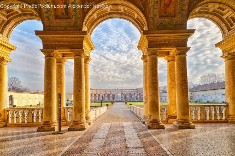 Architecture, Building, Column, Pillar, Arch