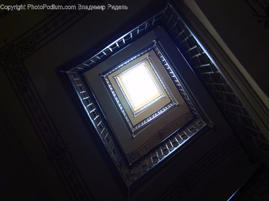 Architecture, Building, Skylight, Window, Light