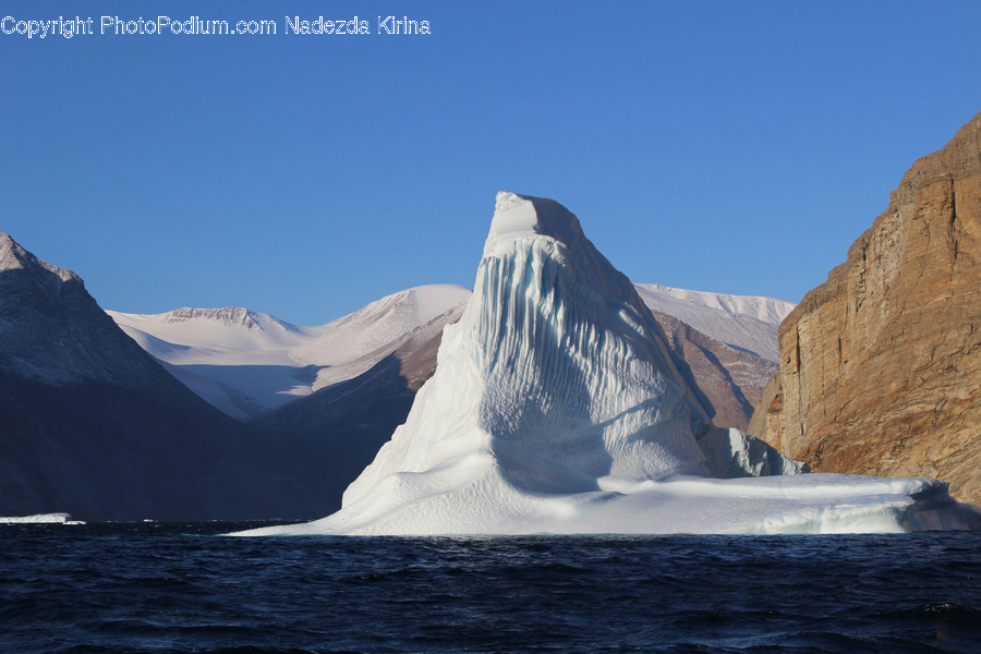 Ice, Iceberg, Outdoors, Snow, Glacier