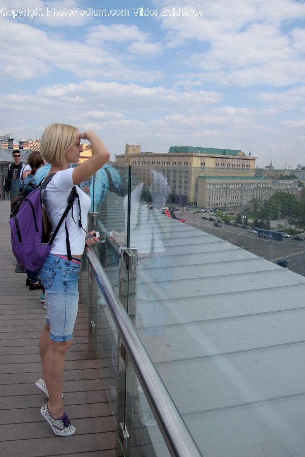 Human, People, Person, Backpack, Bag