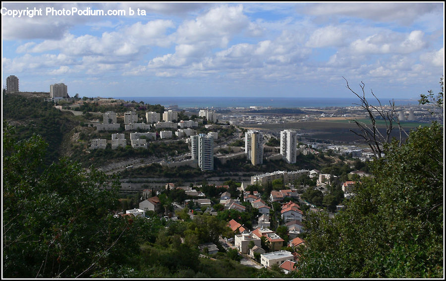 Aerial View, Building, Downtown, Town, Campus, Neighborhood, City