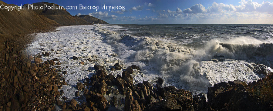 Nature, Ocean, Outdoors, Sea, Sea Waves