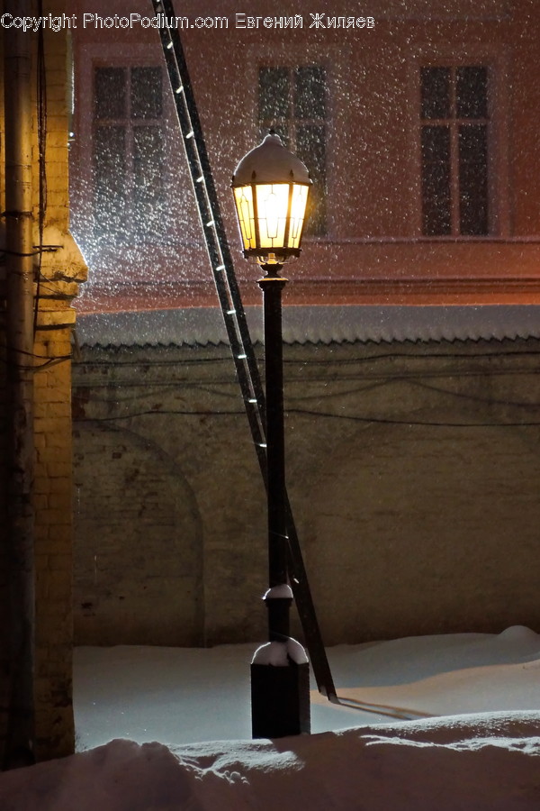 Lamp, Lantern, Lamp Post, Pole, Outdoors