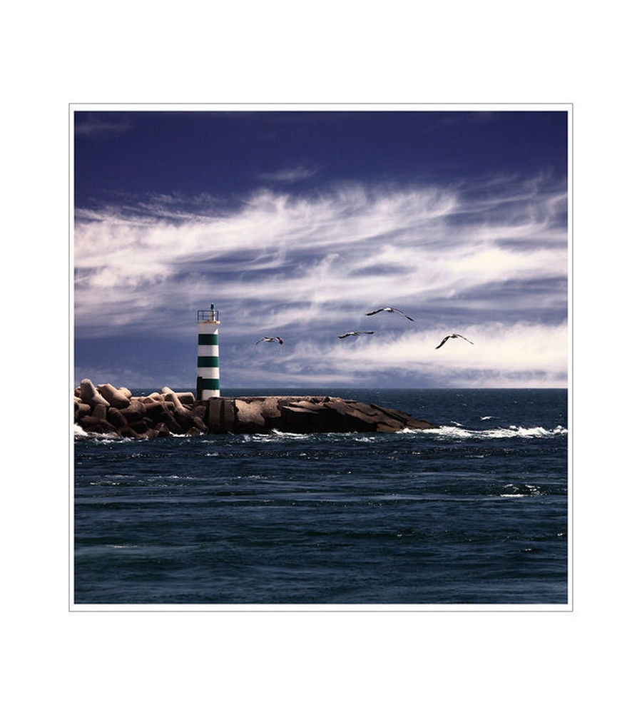 Beacon, Building, Lighthouse, Coast, Outdoors, Sea, Water