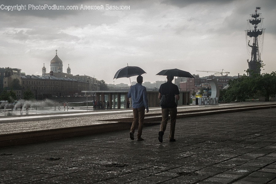 Human, People, Person, Canopy, Umbrella