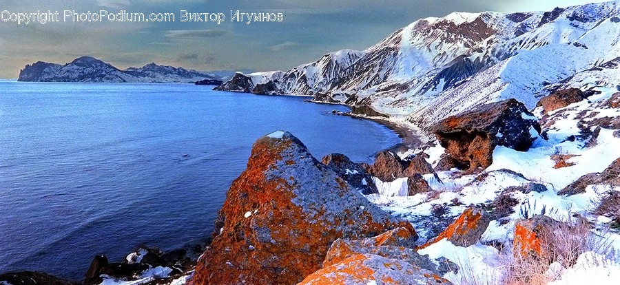 Glacier, Ice, Mountain, Nature, Outdoors