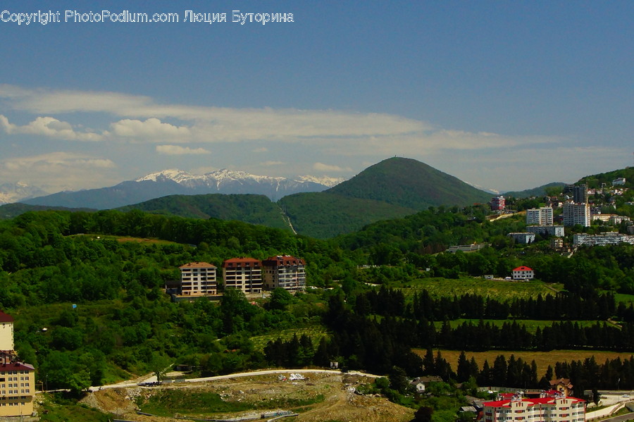 Building, Hotel, Resort, City, Town