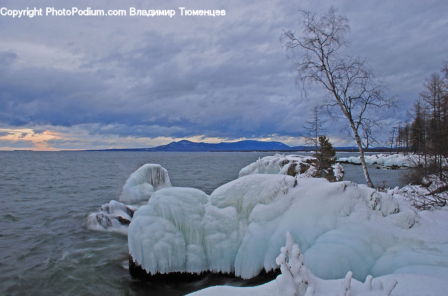 Arctic, Glacier, Ice, Mountain, Outdoors, Snow, Landscape