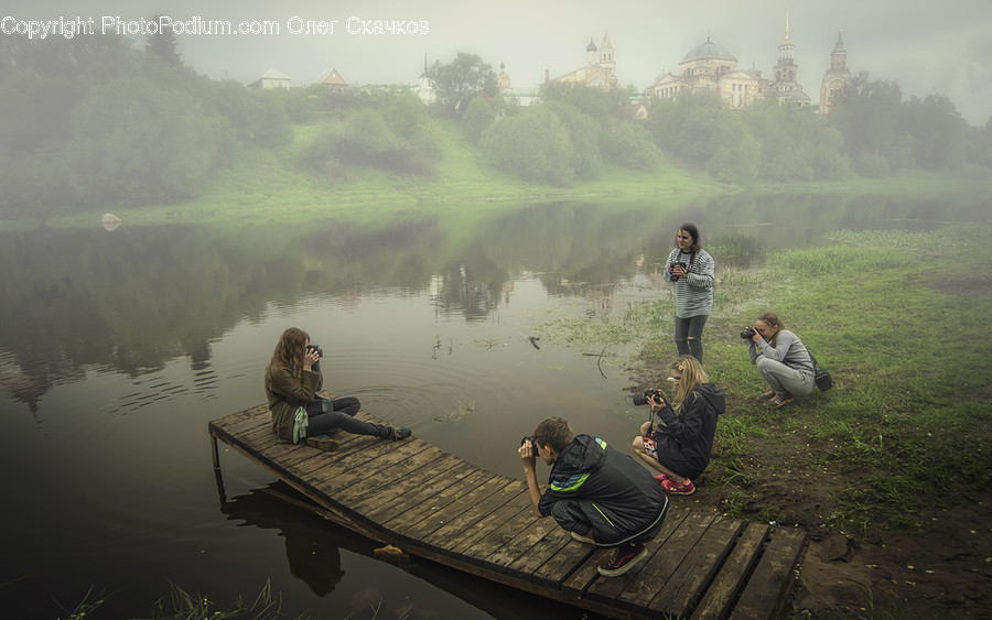 Human, Person, Photographer, Fog, Mist