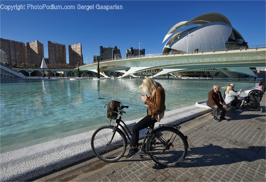 Bicycle, Bike, Transportation, Vehicle, Bridge