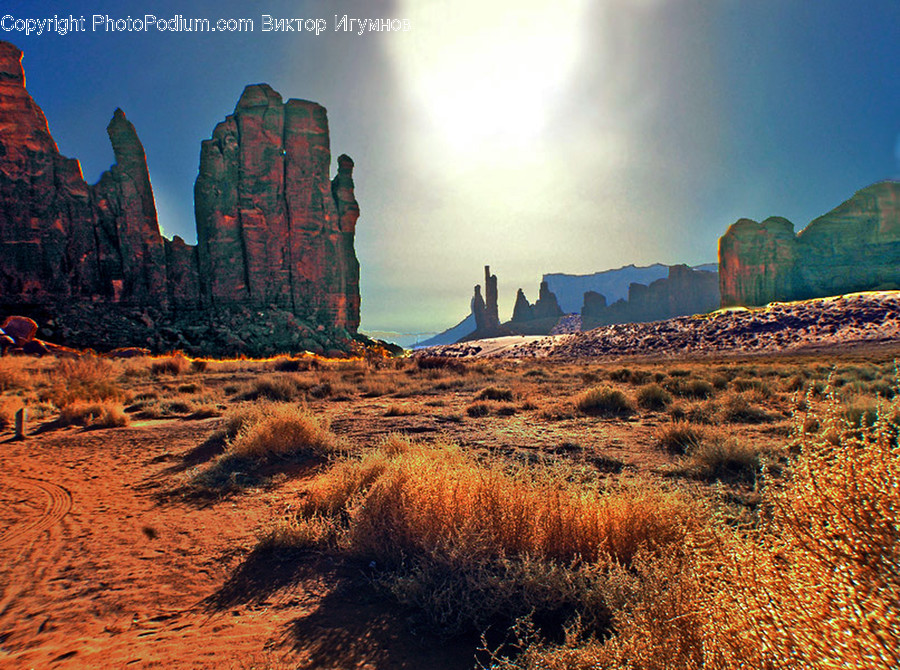 Desert, Nature, Outdoors, Soil, Cliff