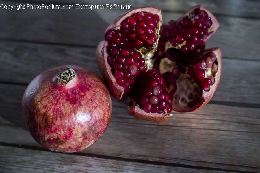 Flora, Food, Fruit, Plant, Pomegranate