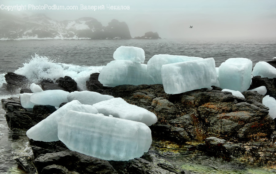 Ice, Outdoors, Nature, Ocean, Sea