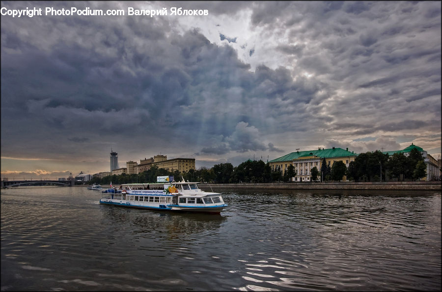 Cruise Ship, Ferry, Freighter, Ship, Tanker, Vessel, Harbor