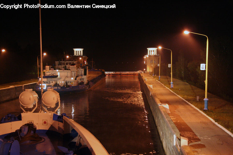 Boat, Watercraft, Deck, Porch, Dinghy, Asphalt, Tarmac