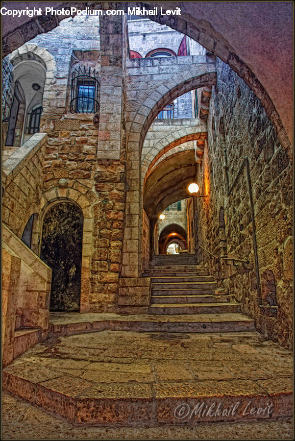 Arch, Brick, Architecture, Housing, Monastery, Church, Worship