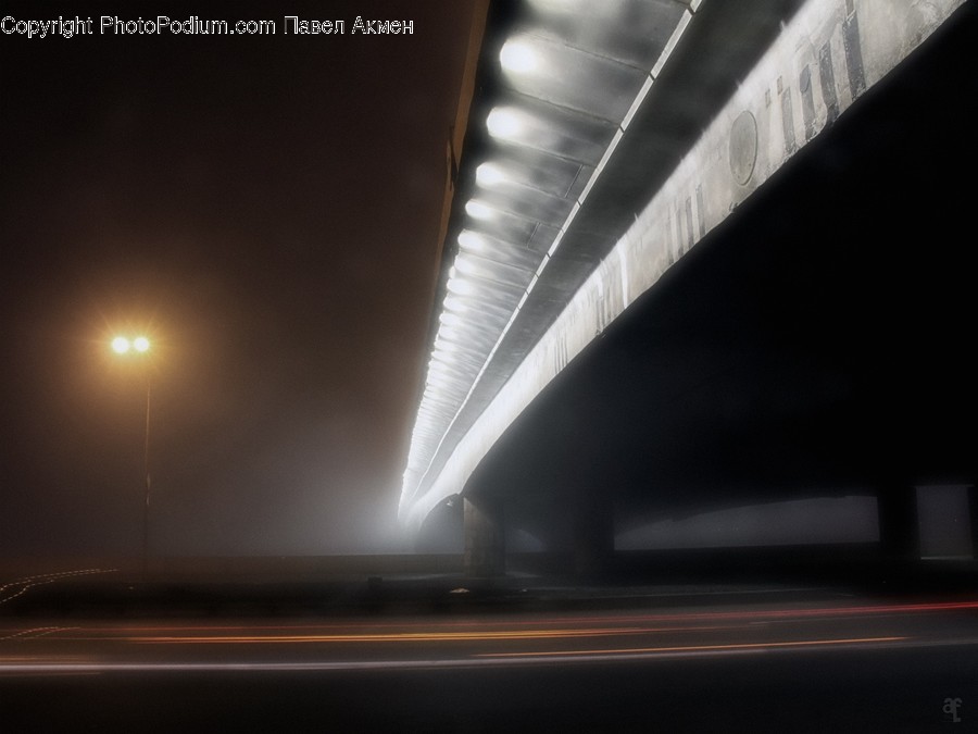 Tunnel, Lighting, Building, City, Town