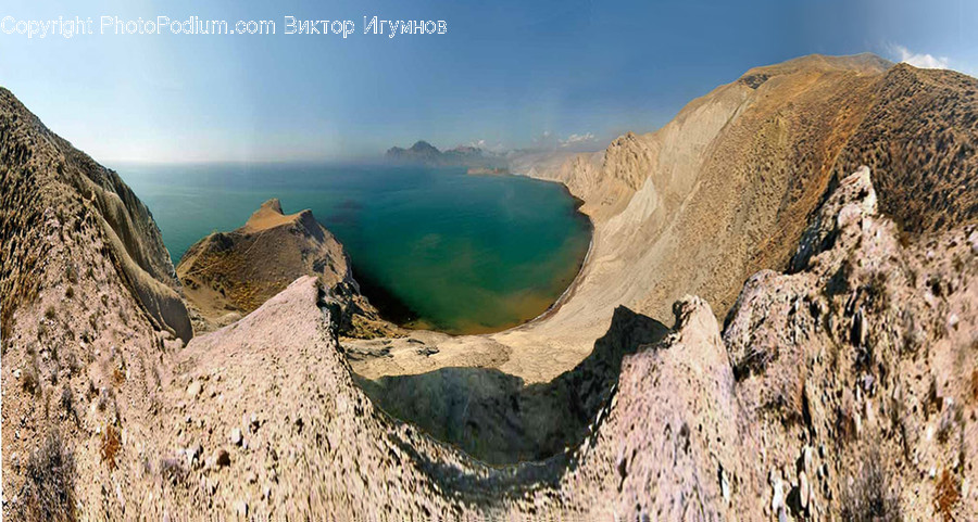 Crater, Mountain, Nature, Outdoors, Volcano