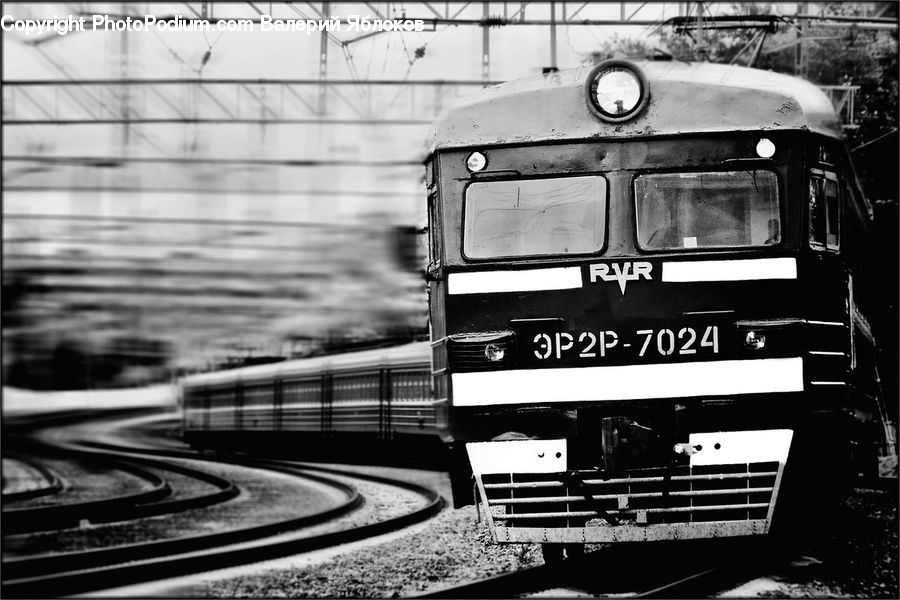 Silhouette, Transportation, City, Downtown, Urban, Night, Outdoors