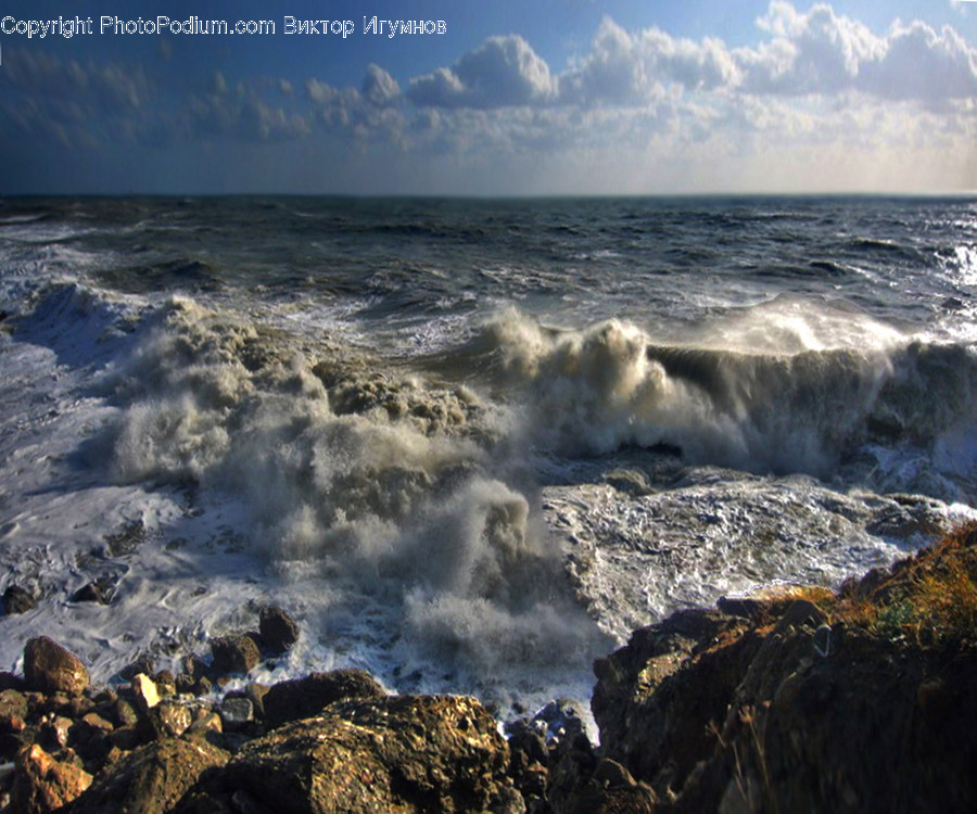 Nature, Ocean, Outdoors, Sea, Sea Waves