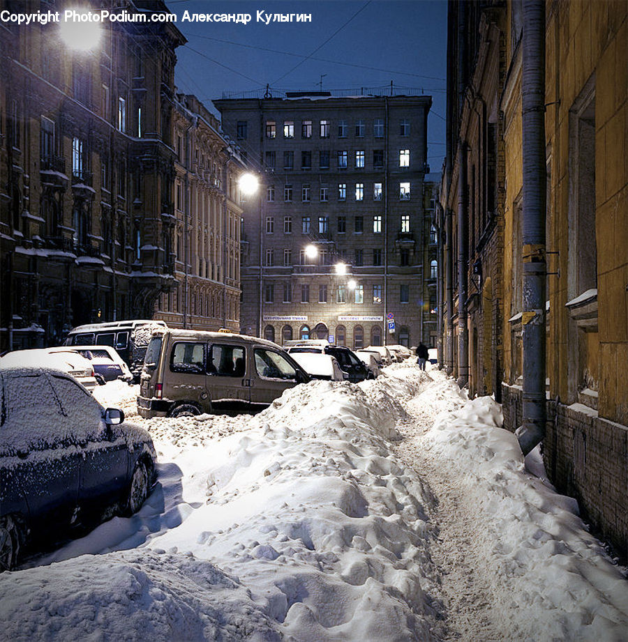 Blizzard, Outdoors, Snow, Weather, Winter, Automobile, Car