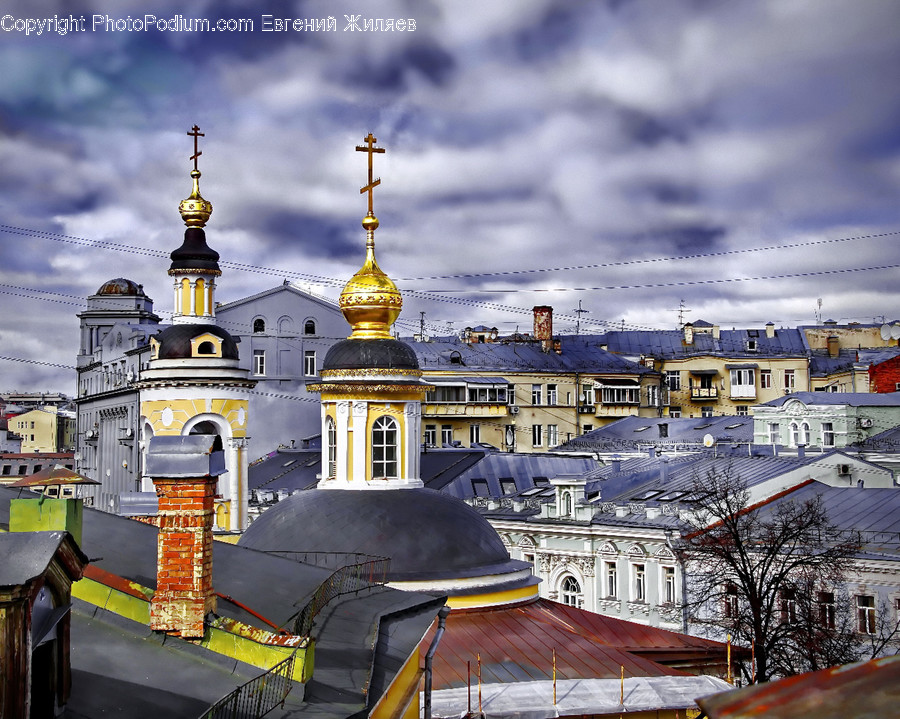 Architecture, Building, Housing, Monastery, Dome
