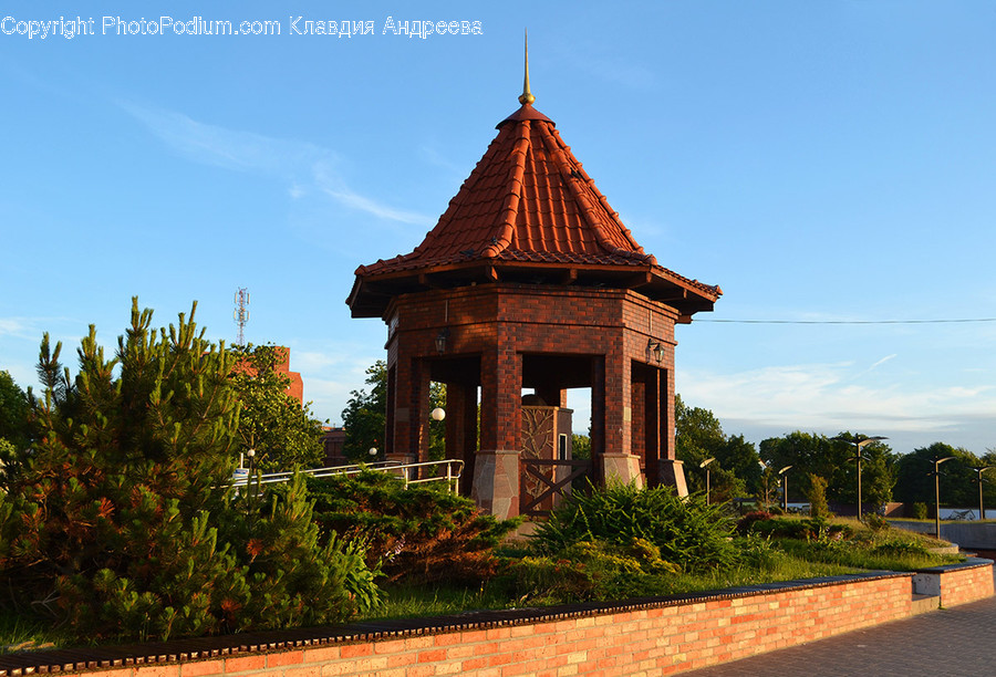 Gazebo, Architecture, Bell Tower, Building, Tower
