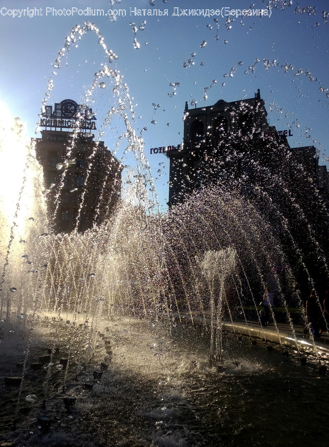 Fountain, Water
