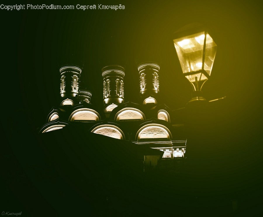 Light Fixture, Lamp, Lampshade, Lighting, Arch