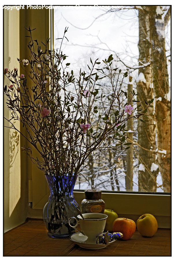 Flower Arrangement, Ikebana, Plant, Potted Plant, Vase, Glass, Goblet