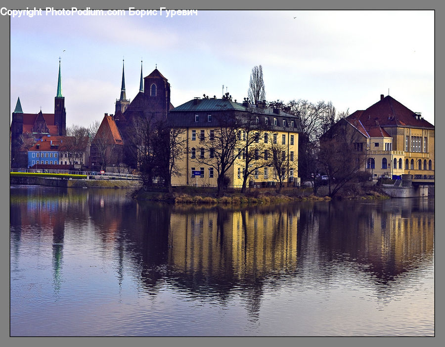 Architecture, Castle, Fort, Ditch, Moat, Mansion, Building