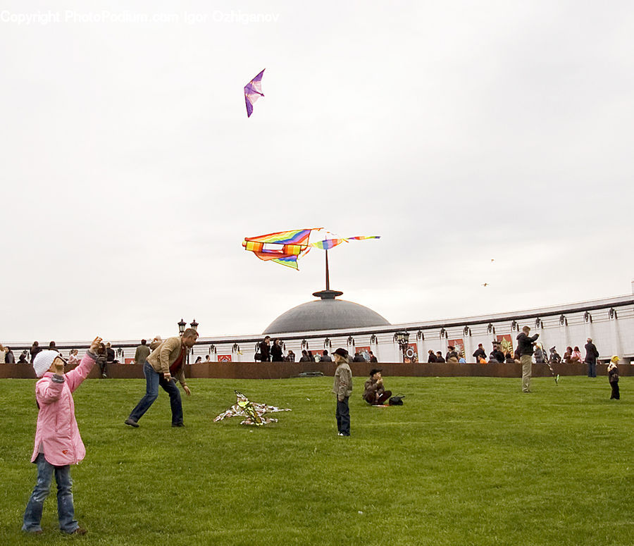 Kite, Leisure Activities, Crowd
