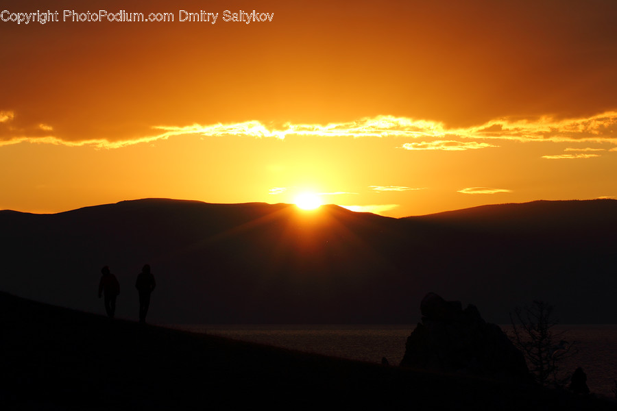 Outdoors, Sky, Sun, Dawn, Dusk