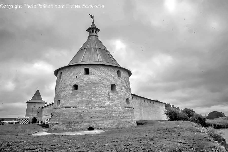 Architecture, Building, Castle, Tower, Church